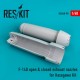 1/48 Grumman F-14 (D) Tomcat Open & Closed Exhaust Nozzles for Hasegawa Kit 