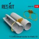 1/48 Northrop F-5 (A/B) Exhaust Nozzles for Kinetic Kit