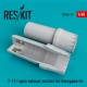 1/48 McDonnell Douglas F-15 (I) Eagle open Exhaust Nozzles for Hasegawa Kit
