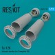 1/72 Tu-128 Exhaust Nozzles for Trumpeter kits