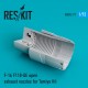 1/72 General Dynamics F-16 Fighting Falcon F110-GE Open Exhaust Nozzles for Tamiya Kit