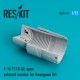 1/72 General Dynamics F-16 Fighting Falcon F110-GE Open Exhaust Nozzles for Hasegawa Kit