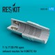 1/72 General Dynamics F-16 Fighting Falcon F100-PW Open Exhaust Nozzles for Kinetic Kit