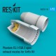 1/72 McDonnell Douglas Phantom FG.1/FGR.2 Open Exhaust Nozzles for Airfix Kit