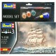 1/350 Gorch Fock Model Set (kit, paints, adhesive & brush)