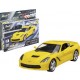 1/25 Corevette Stingray 2014 Model Set (kit, paints, cement & brush)