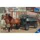 1/35 German Horse Drawn Wagen HF.7 (HF.7+2 Figures+2 Horses)