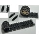 1/35 Leopard/Panther Late Version Tracks (Eco-Friendly Black Zinc Alloy)