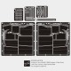 1/35 PzKpfw VI Ausf.B King Tiger Fenders & Side Skirts Late/Final for Dragon/Zvezda kits