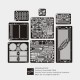 1/35 PzKpfw VI Ausf.B King Tiger Porsche Ver. Initial/Early Detail Set for Dragon kits