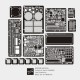 1/35 PzKpfw V Panther Ausf.D Late Production Basic Detail Set for Meng Model