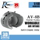 1/48 AV-8B Harrier II plus Workable Air Intake with Engine Fans for UMa kits