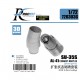 1/72 SU-35S AL-41 Exhaust Nozzles Divergent for Great Wall Hobby kit