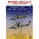 1/72 AAAC ARH Tiger Helicopter Decals for Revell kits