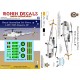 1/72 RAAF 1 ATU SUD Allouette III Helicopter Decals for Heller kits