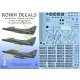 1/48 RNZAF A-4/TA-4K Green Scheme Skyhawks Decals for Hasegawa/Hobbycraft kits