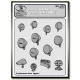 1/35 German Tank Head & Tail Lights 