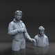 1/16 WWII US Tank Crew No. 1 (1 full figure & 1 bust)