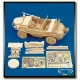 1/35 Volkswagen Schwimmwagen Type 166 Detail-up Set for Tamiya kit #35224