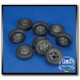 1/35 Schwerer Panzerspahwagen 8-Rad SdKfz.232 Wheels for Tamiya kit