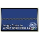 Metal Chain (A) Length Single Mesh 3.3mm