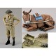 1/35 Tommy & Lazy Donkey w/Accessory