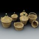 1/35 Demijohns And Wicker Baskets (Resin)