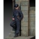 1/35 WWII German Tanker Leaning Against the Wall