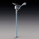 1/35 Solar Powered Street Light