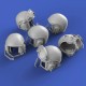 1/35 US CVC Helmets Set