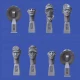 1/35 WWII German Heads Dak