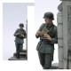 75mm WWII German Soldier Eating