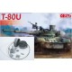 1/35 Russian T-80U Main Battle Tank & Metal Track