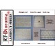 1/35 Shingle Wooden Roof set