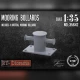1/35 3D Resin Print: Mooring Bollard (4pcs)