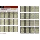 1/35 Printed Accessories: Lead-Glass Windows (green)