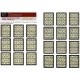 1/35 Printed Accessories: Lead-Glass Windows (green)