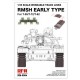 1/35 RMSH Early type Workable Track Links for T-55/T-72/T62