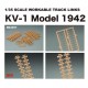 1/35 Workable Track Links for KV-1 Model 1942