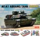 1/35 M1A1 Abrams Tank Ukraine Update Version with Workabel Tracks