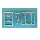 1/144 TSR.2 Landing Gear for Great Wall Hobby kits (white metal)