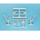 1/144 RAF Victor Landing Gear for Great Wall Hobby kits (white metal)