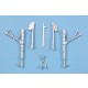 1/24 Hawker Hurricane Mk.I, IIC/D Landing Gear for Trumpeter kits