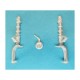 1/32 Nakajima Ki-84 (Oscar) Landing Gear for Hasegawa kits (white metal)
