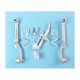 1/32 P-51 Landing Gear for Tamiya kits (white metal)