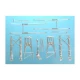 1/32 Heinkel He lll Landing Gear for Revell kits (white metal)