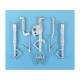 1/32 He 162A-2 Salamander Landing Gear for Revell/MPM kits (white metal)