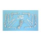 1/32 F3F-3, Gulfhawk Landing Gear for Revell/Monogram kits (white metal)
