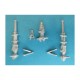1/32 Westland Sea Lynx Landing Gear for Revell kits (white metal)