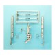 1/32 English Electric Lightning Landing Gear for Trumpeter kits (white metal)
